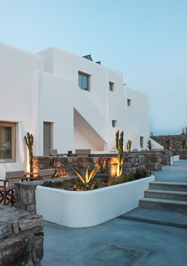 Mykonos Cactus Hotel Ornos  Bagian luar foto
