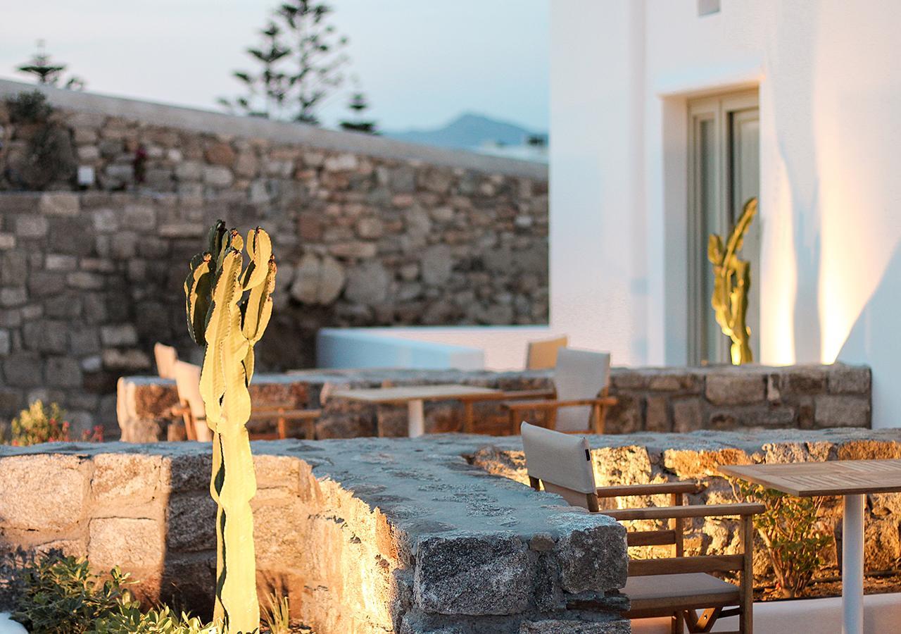 Mykonos Cactus Hotel Ornos  Bagian luar foto