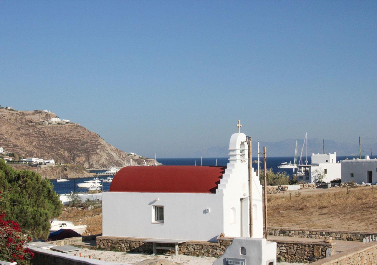 Mykonos Cactus Hotel Ornos  Bagian luar foto