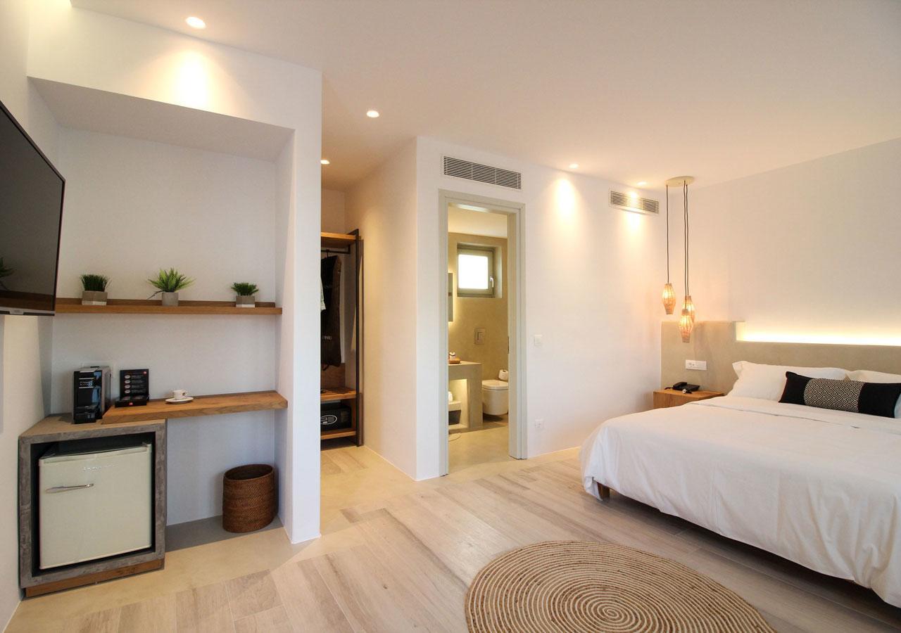 Mykonos Cactus Hotel Ornos  Bagian luar foto