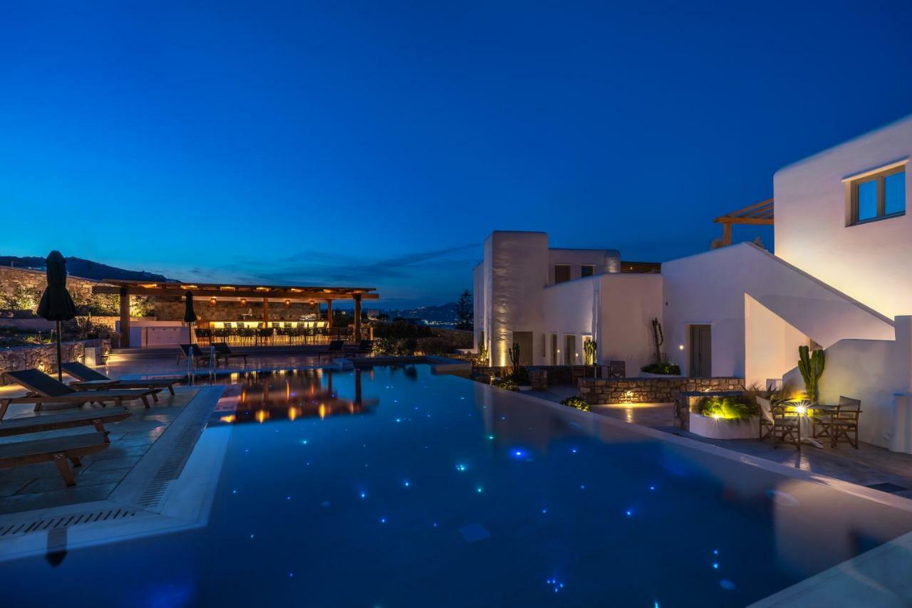 Mykonos Cactus Hotel Ornos  Bagian luar foto