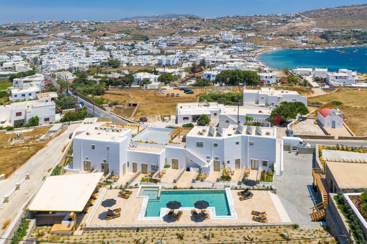 Mykonos Cactus Hotel Ornos  Bagian luar foto
