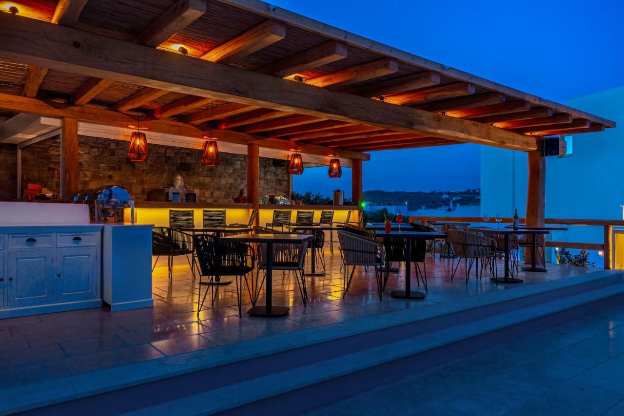 Mykonos Cactus Hotel Ornos  Bagian luar foto