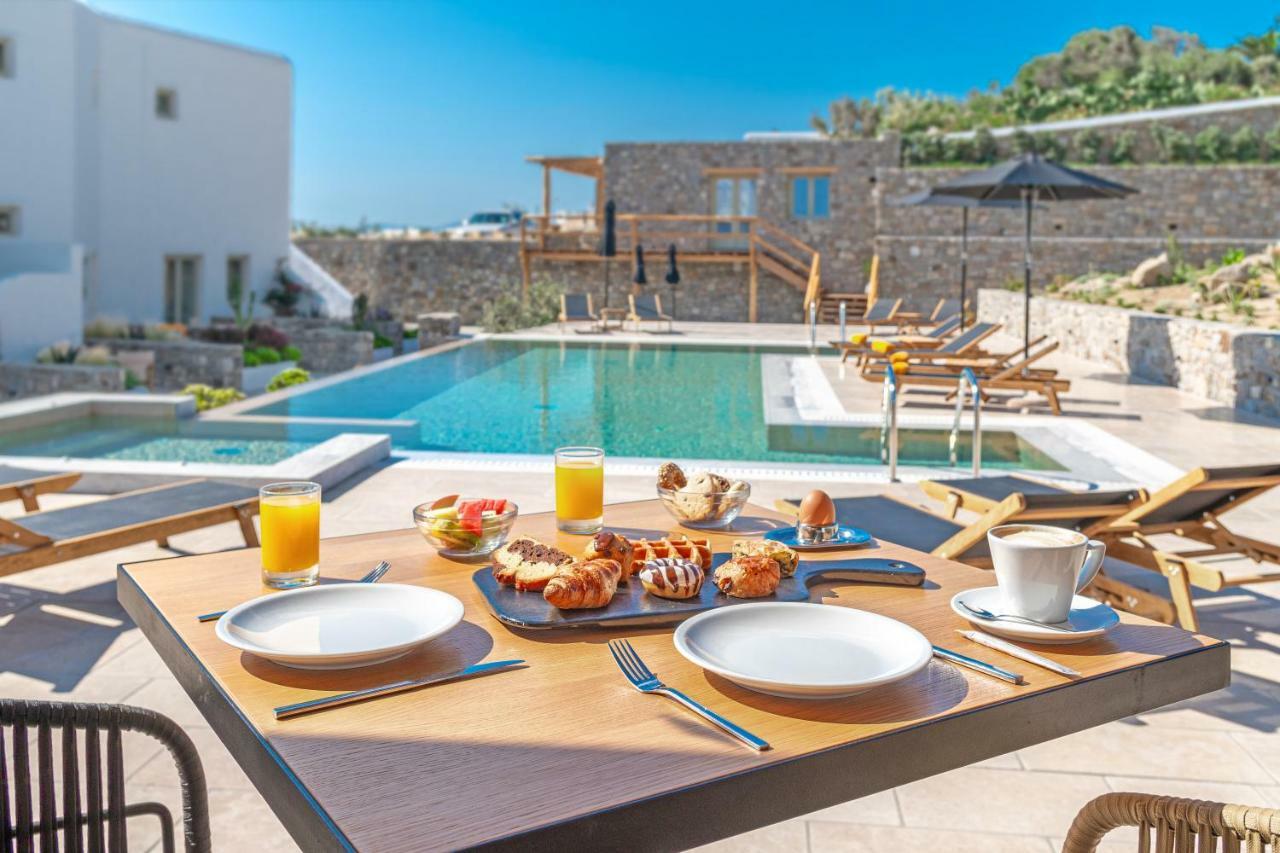 Mykonos Cactus Hotel Ornos  Bagian luar foto