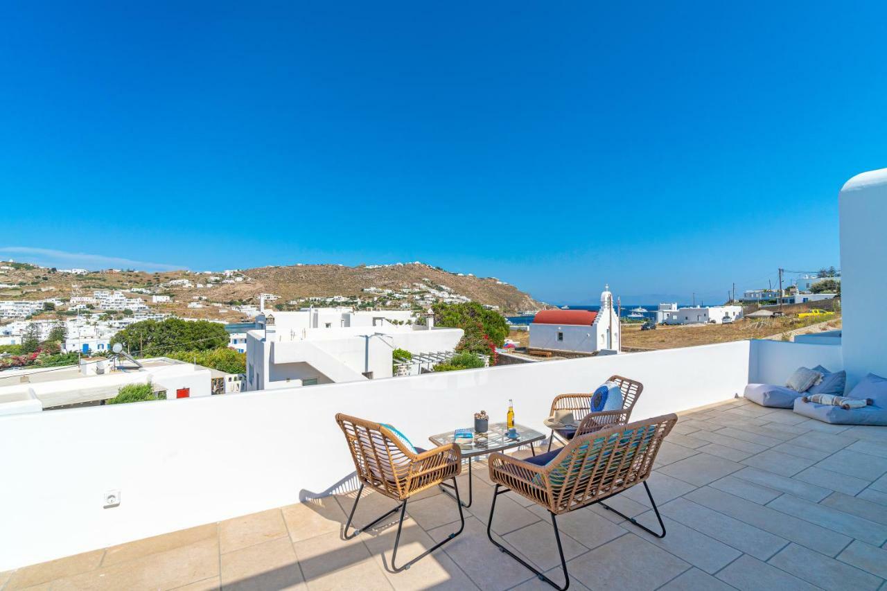 Mykonos Cactus Hotel Ornos  Bagian luar foto