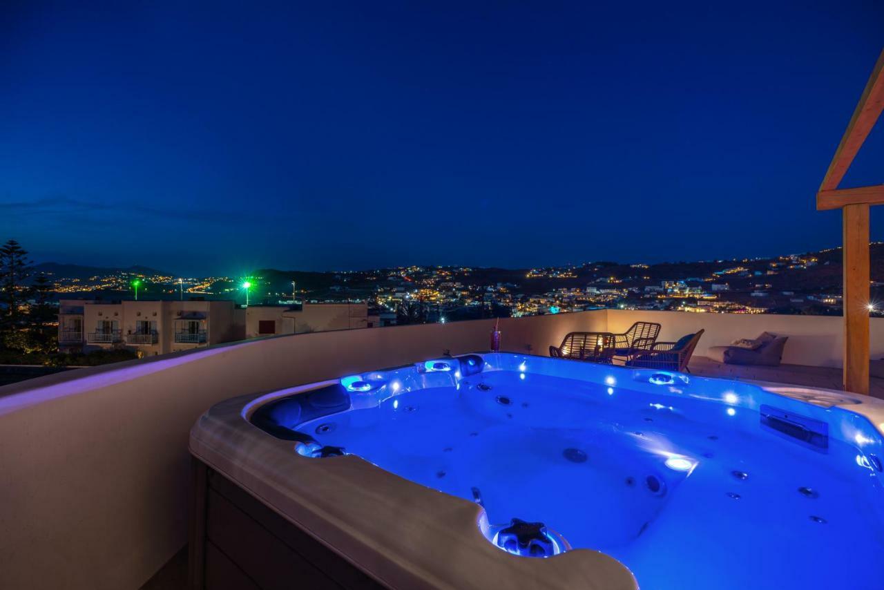 Mykonos Cactus Hotel Ornos  Bagian luar foto