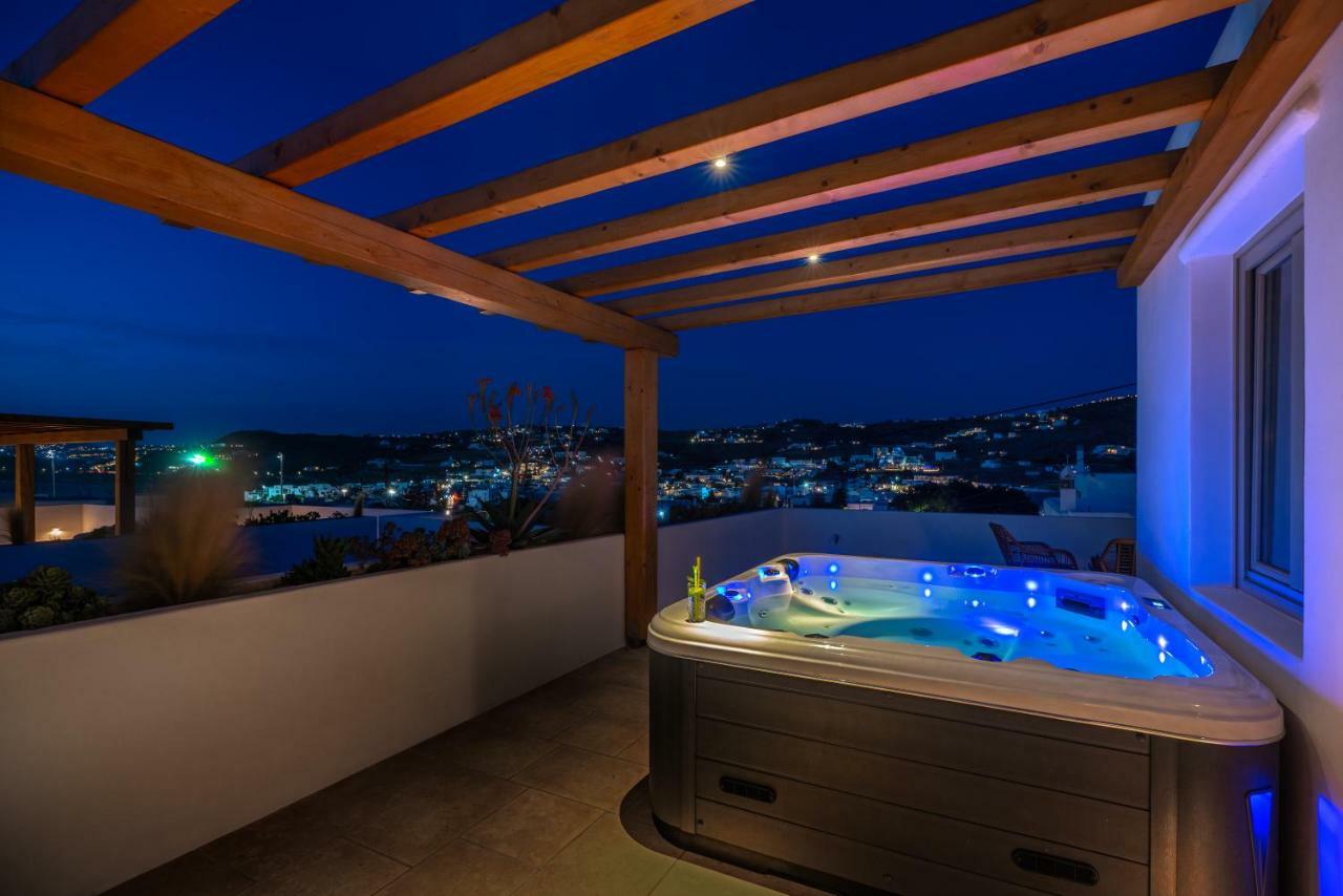 Mykonos Cactus Hotel Ornos  Bagian luar foto
