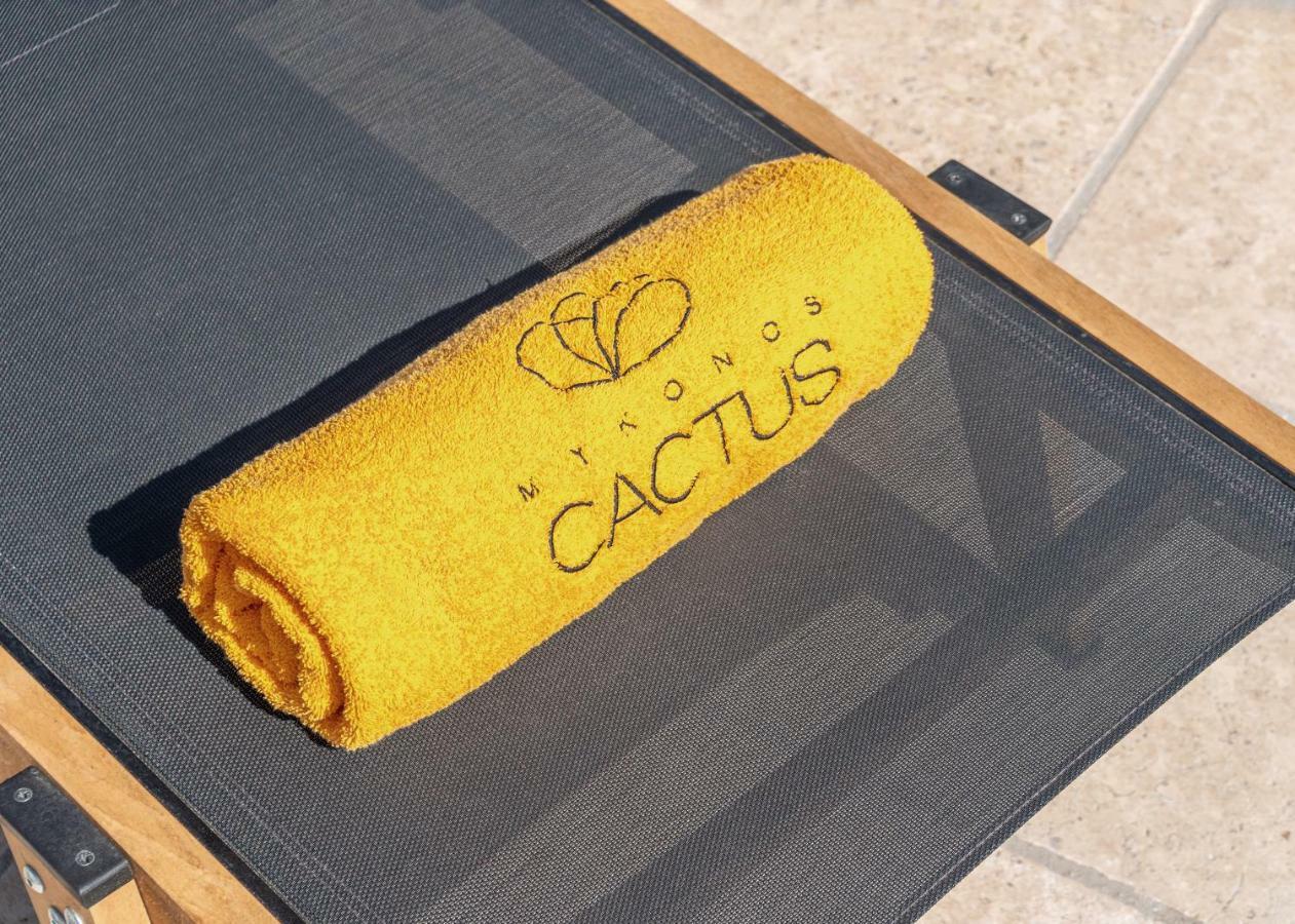 Mykonos Cactus Hotel Ornos  Bagian luar foto